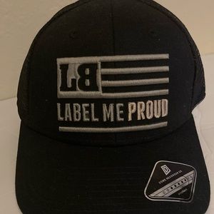 NEW Lee Brice “LABEL ME PROUD” Embroidered Black Ballcap